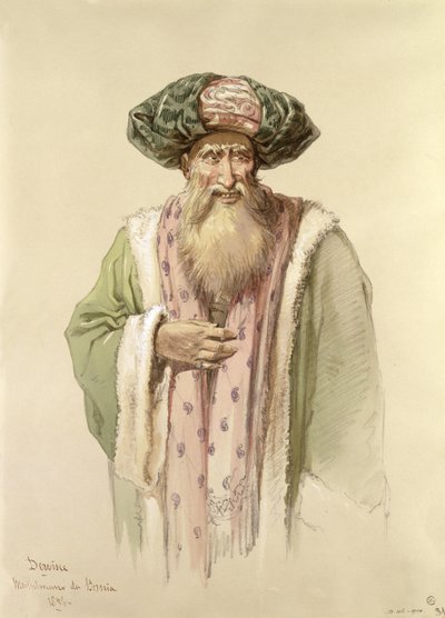 Dervish - from Bosnia by Amadeo Preziosi